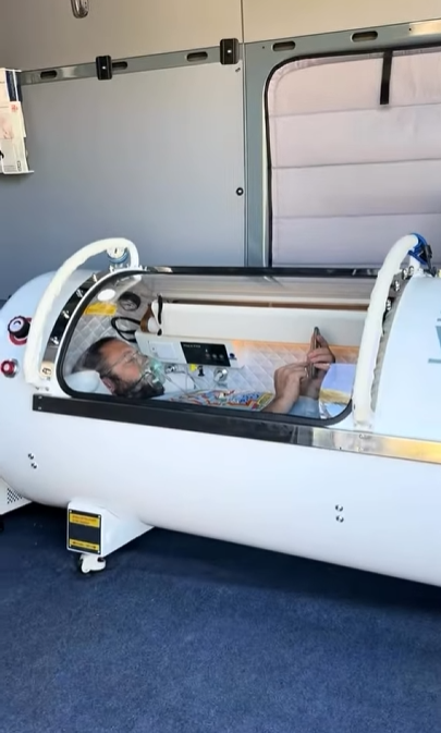 Relax, recharge, and breathe in PURE oxygen